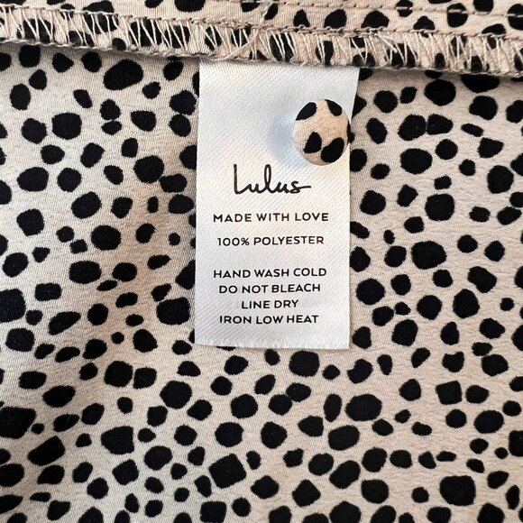 Cheetah-Print Long Sleeve Button-Up Top from Lulus - Size Medium - Picture 10 of 11